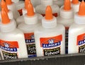 Display of Elmer's glue